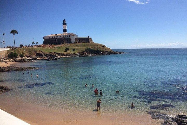 considered by tourists one of the best beach for swimming, so is the lighthouse of the bar