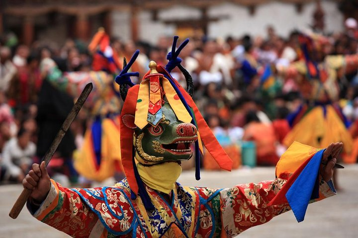 Bhutan mask festival