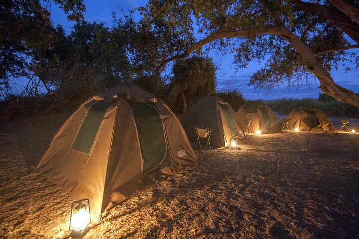 Tent setup 