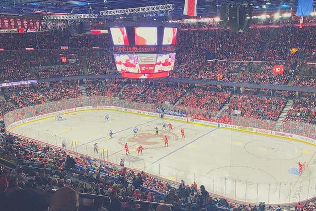 Calgary Flames Ice Hockey Game Ticket at Scotiabank Saddledome - Photo 1 of 5