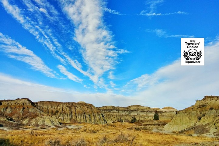 Horse Shoe Canyon located in Drumheller, Alberta 
