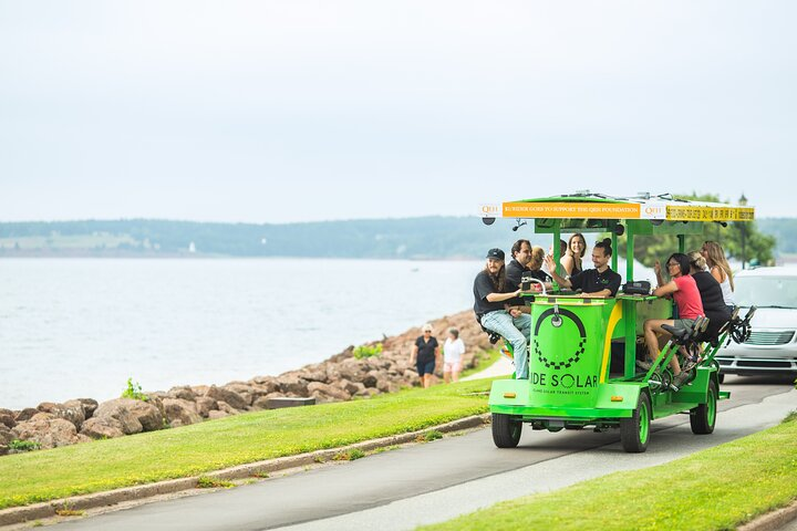 Charlottetown Pedal Pub Crawl along the Waterfront on a Solar-Powered Pedal Bus! - Photo 1 of 6