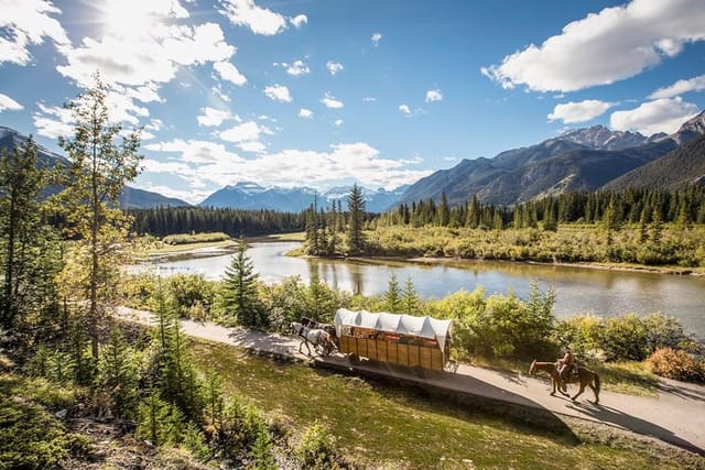 Covered Wagon Ride in Banff with Western Cookout - Photo 1 of 7