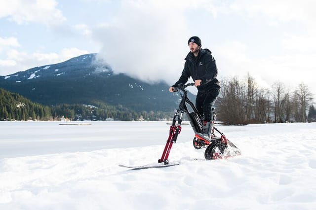 Kelowna Snow E-Biking Adventure with Lunch, Wine Tasting & S'mores - Photo 1 of 12