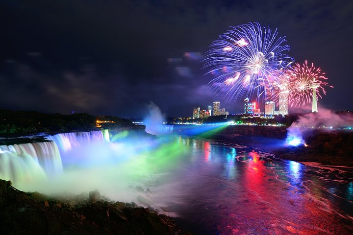 Night on Niagara Small Group Tour w/Fireworks Boat Cruise +Dinner - Photo 1 of 7