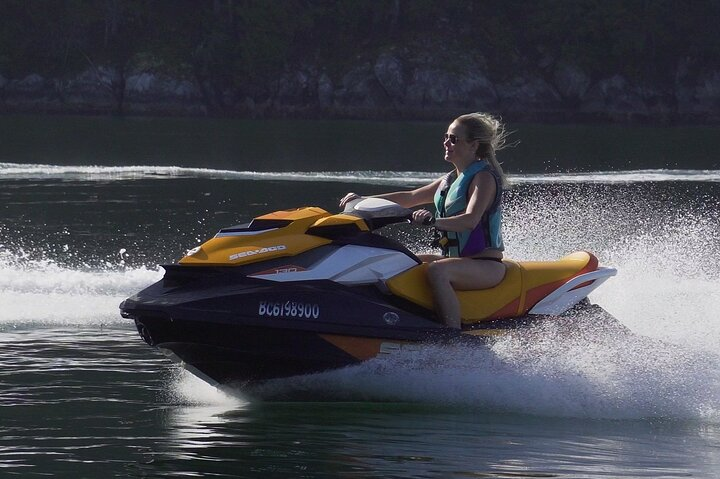 Ride a Jet Ski across English Bay to Bowen Island