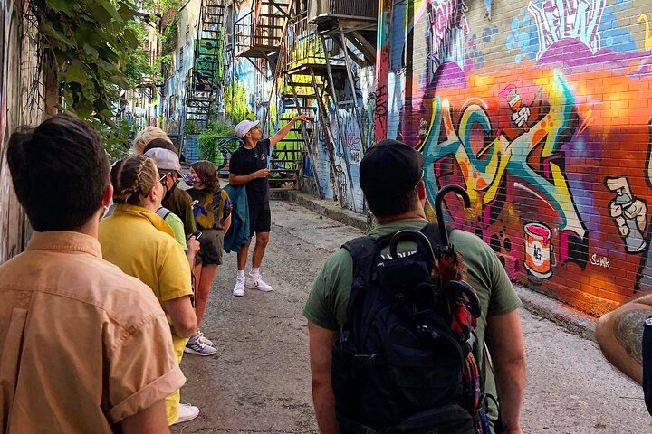 graffiti in the Scan Alleyway