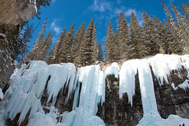 Winter Ice Walk in Johnston Canyon + Lake Minnewanka Day Trip - Photo 1 of 6