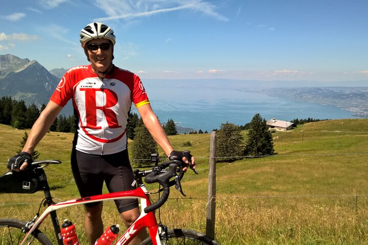 High Above Lake Geneva on Day 2