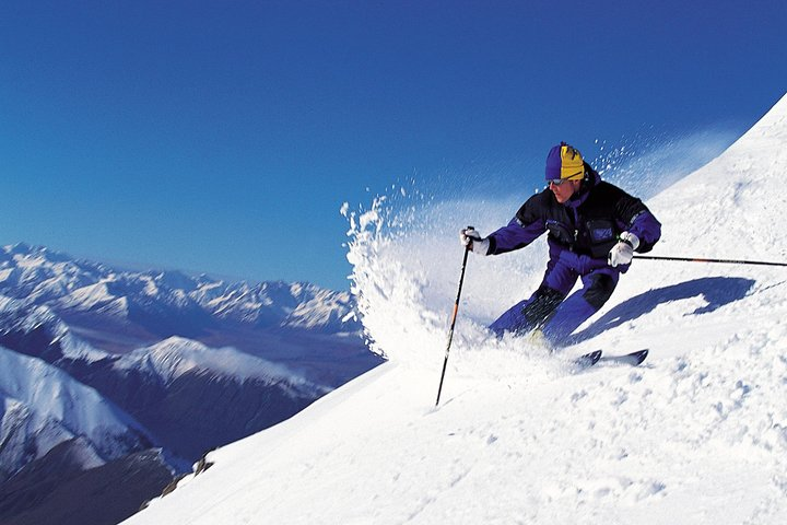 Get active with a half- or full-day ski pass 