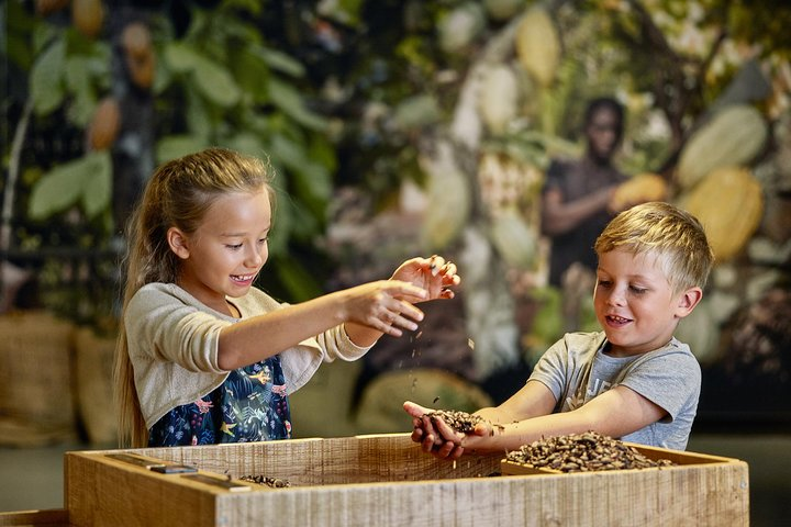 Touch, smell for a multi-sensory experience of chocolate