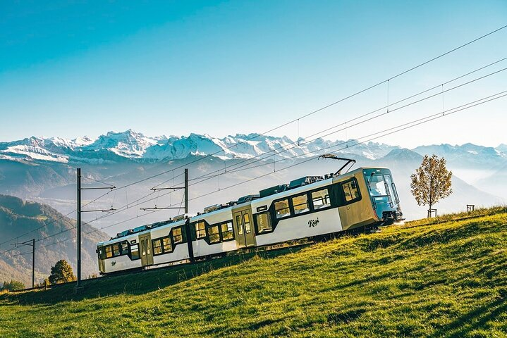 Mt Rigi Cogwheel Train 