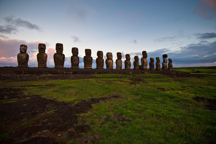 Easter Island Full-Day Tour: Ahu Tongariki, Rano Raraku and Anakena Beach - Photo 1 of 6