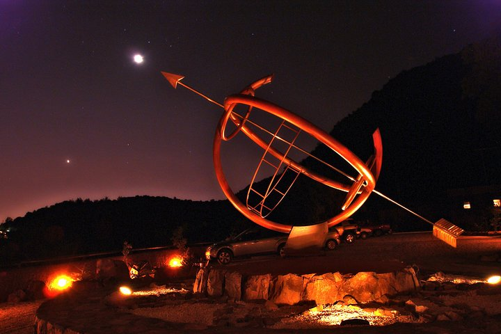 Sun clock at Observatory