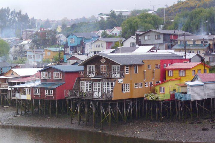 The Palafitos were built along the shore by seafaring natives because the forest was so thick. Originally inhabited by shellfish collectors, today they serve as accommodation for visitors like you.