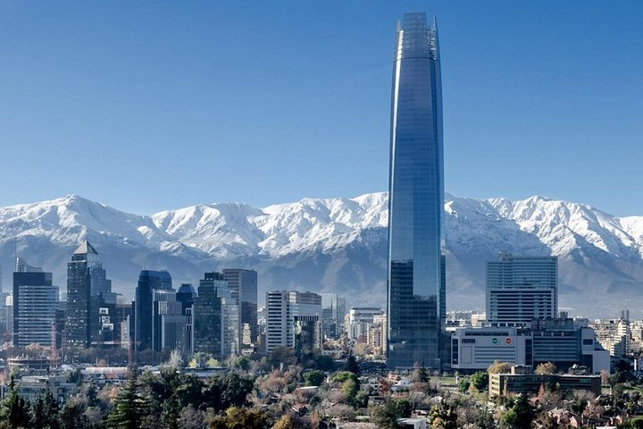 Santiago and Los Andes Mountain