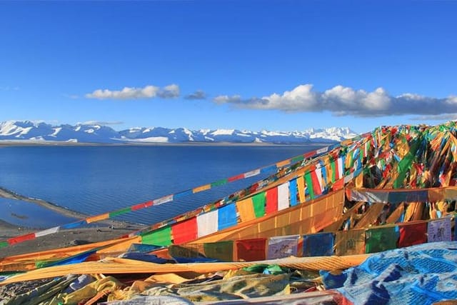 Lake Namtso in Tibet