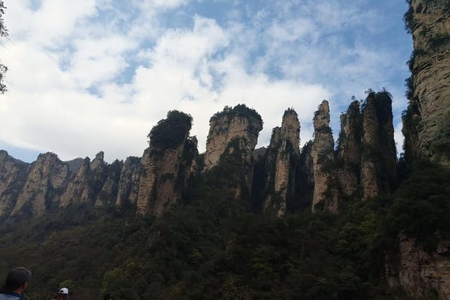 The Zhangjiajie mountains