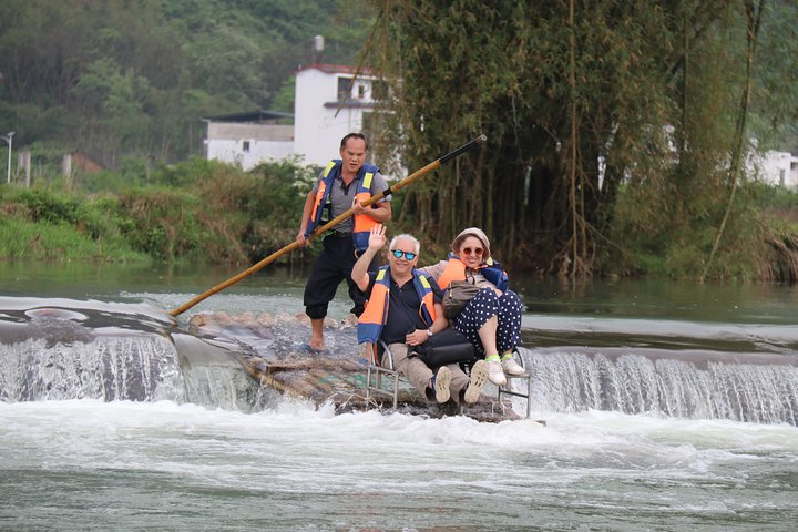 Yulong bamboo boat tour