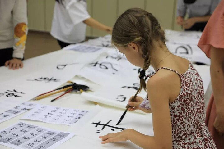 3-hour Private Xi'an Kids Class: Calligraphy, Paper cut, Puppets - Photo 1 of 9