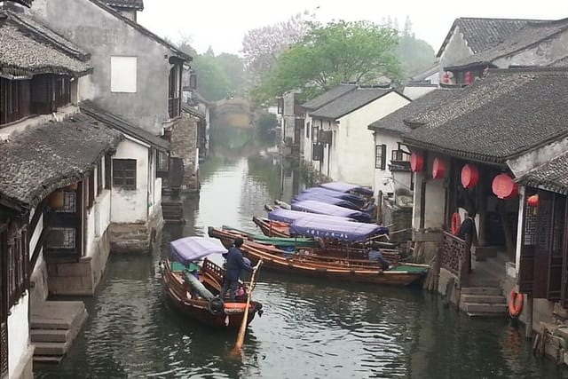 8 or 10 hr Zhujiajiao Village + Shanghai Highlights with 4 Options - Photo 1 of 11