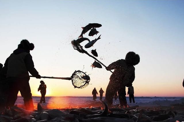 Chagan Lake Winter Fishing Culture Experience from Harbin  - Photo 1 of 6