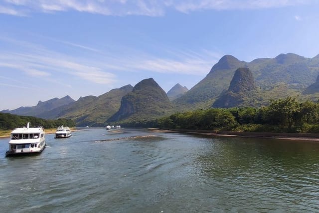 The Li-River cruise