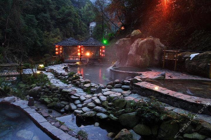 The Longsheng hot spring