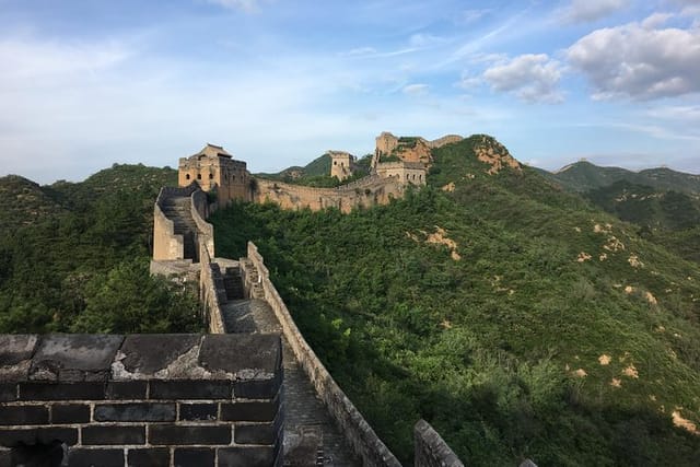 Jinshanling Great Wall sunset