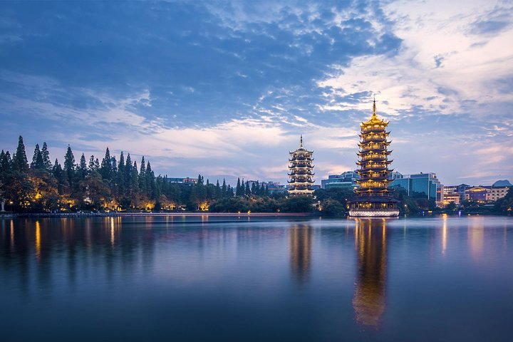 The Twin Tower in Guilin