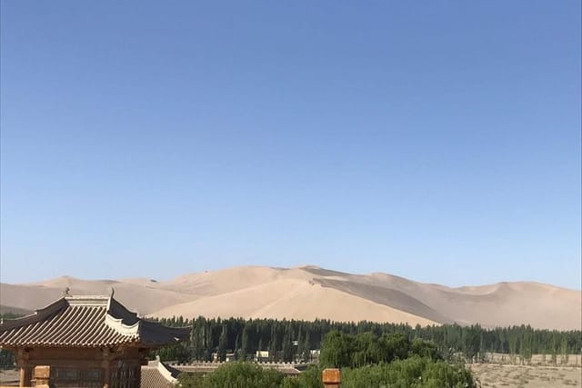 Singing Sand Dunes in Dunhuang