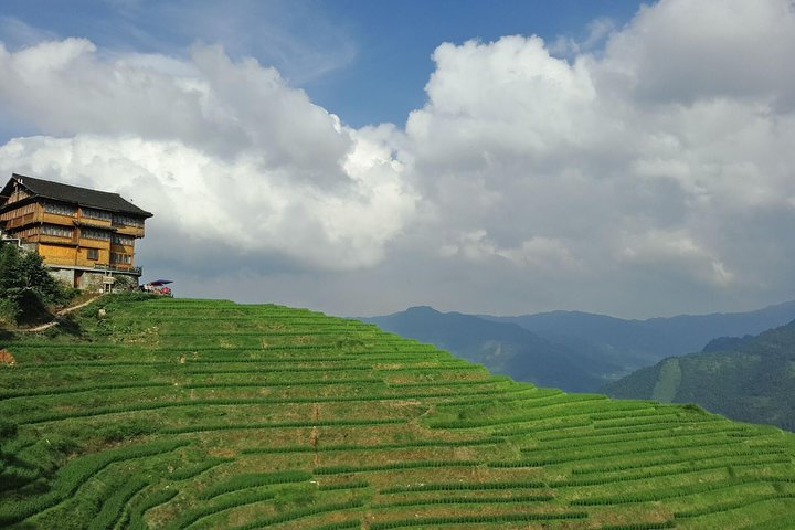 The summer view at Ping'an village