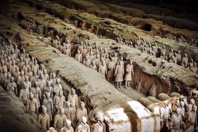 Terra cotta warriors 