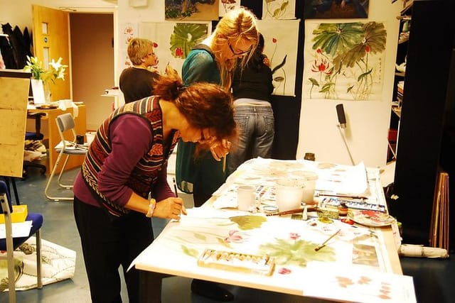 Chinese Brush Painting Class