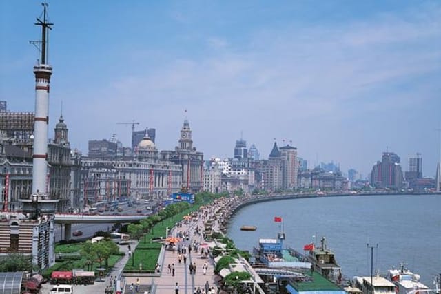 The Bund in Shanghai