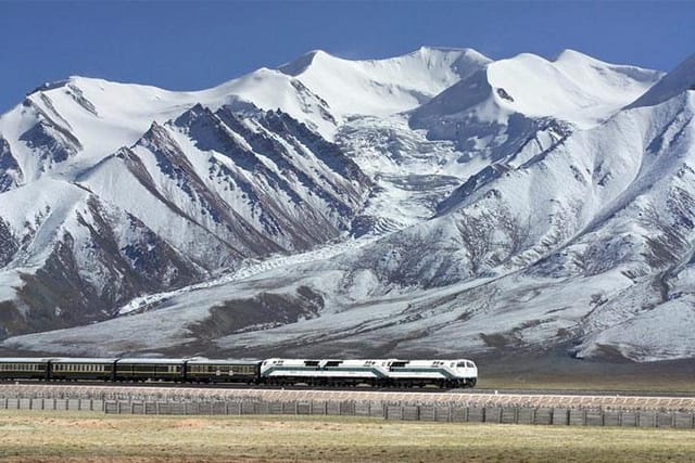 Take a train to Lhasa