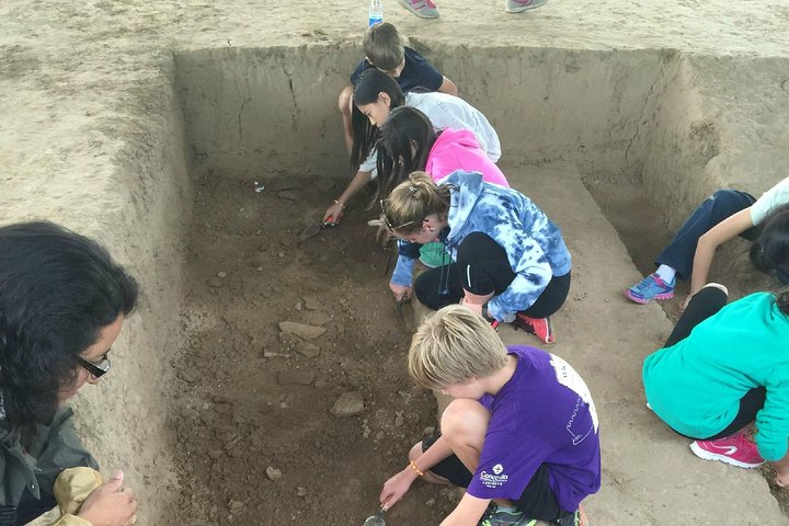 simulated archaeological digs