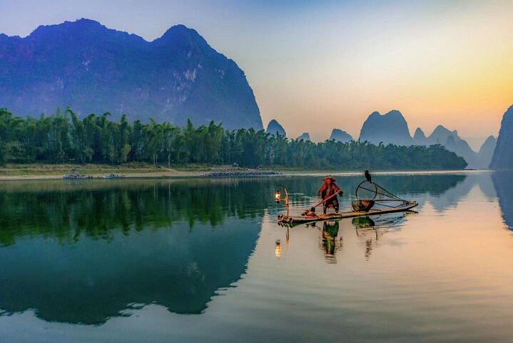 Li River scenery in Xingping 
