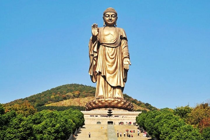 Wuxi Lingshan Buddhist Scenic Spot Self-Guided Tour with Private Transfer  - Photo 1 of 7