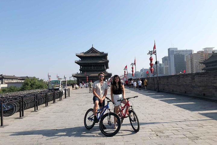 Xian Experience of City Wall Biking and Calligraphy Class - Photo 1 of 8