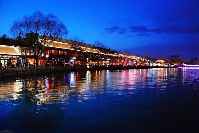 Houhai Lake Bar Street at Night