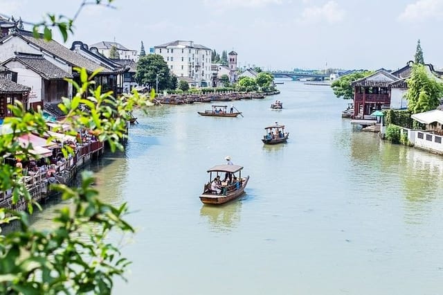 Zhujiajiao Ancient Water Town Private Tour and Maglev Train Experience  - Photo 1 of 7