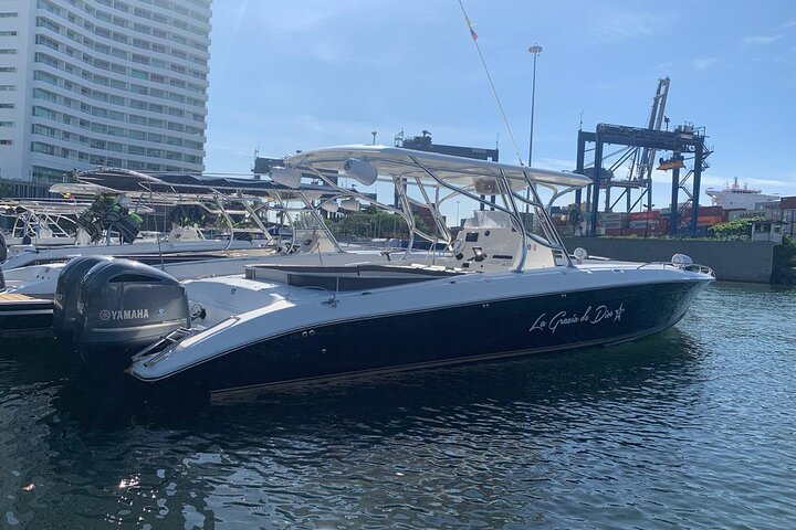 Boat rental 41 feet to go to the Rosario Islands - Photo 1 of 7