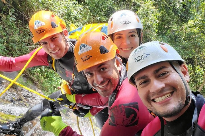 Canyoning Waterfall La Escalera Garden Antioquia