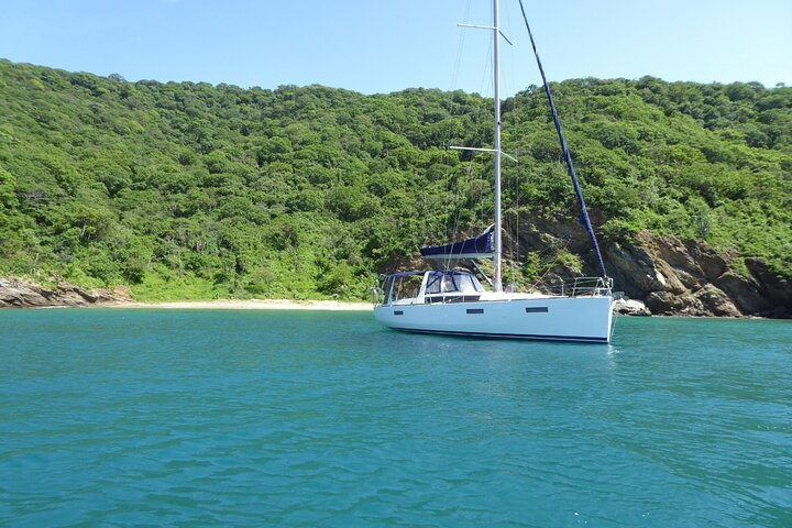 One amazing day in a private recent sailing boat in the Tayrona Park. The best sail trip from Santa Marta! - Photo 1 of 25