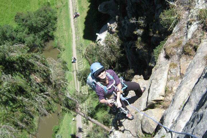 Rocks, sun, river and smile. That is all we need to climb!