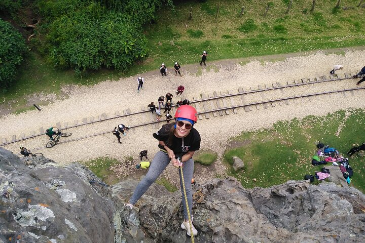 Enjoying your first climb