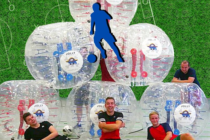 Bubble soccer with fun guarantee and drinks (beer / sparkling wine) - Photo 1 of 3