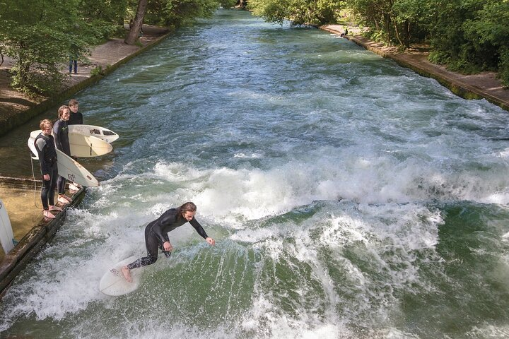 Munich Surf Experience In Munich Eisbach River Wave - Photo 1 of 25