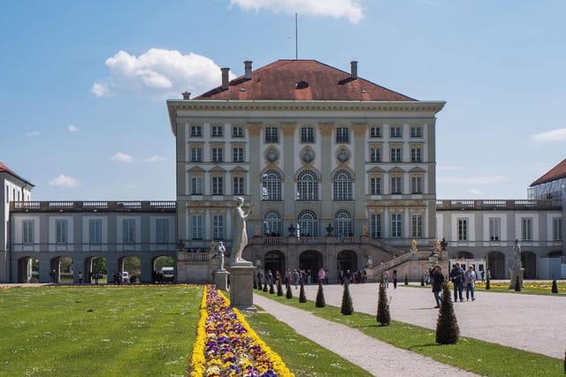 The front of the Nymphenburg